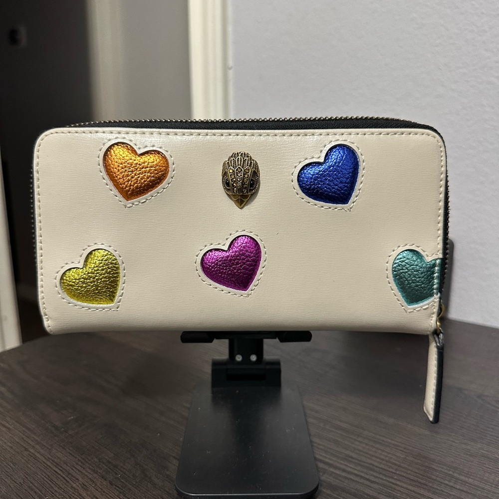Kurt Geiger love zip around wallet
